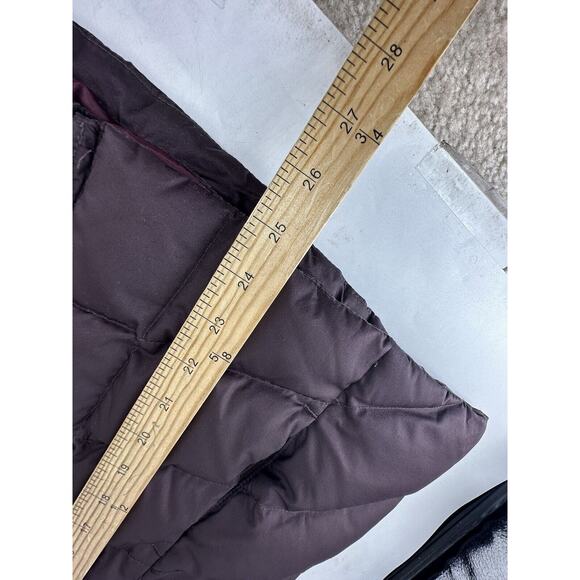 Eddie Bauer Women Large ZIP Up Puffer Down Jacket Winter Outdoors CLT - Picture 7 of 8